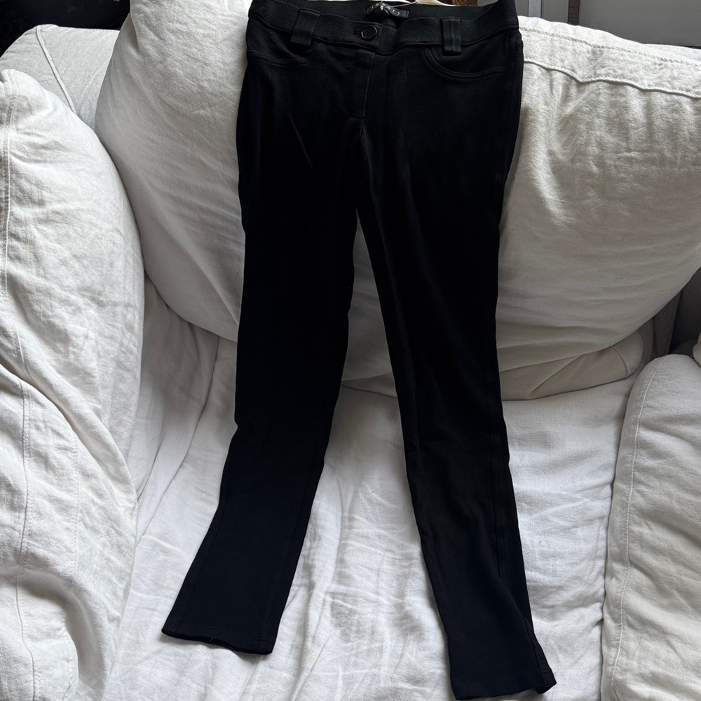 Theory Jet Black Skinny Women's Pants